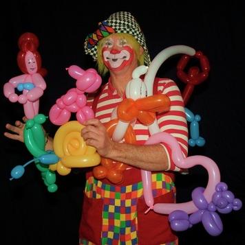 Ron- professional children's performer "Sam", Ringling Brothers Barnum &amp; Bailey Clown College performer, and The Greatest Show on Earth clown entertainer, balloon sculptor, juggler, stilt walker, face painter
